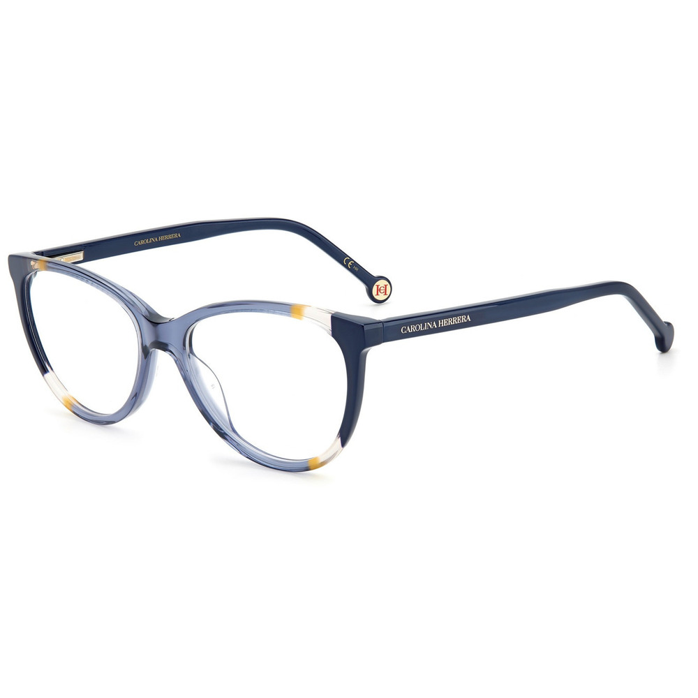 NWT Carolina Herrera CH-0064-0RTC Orange 55mm Eyeglasses
